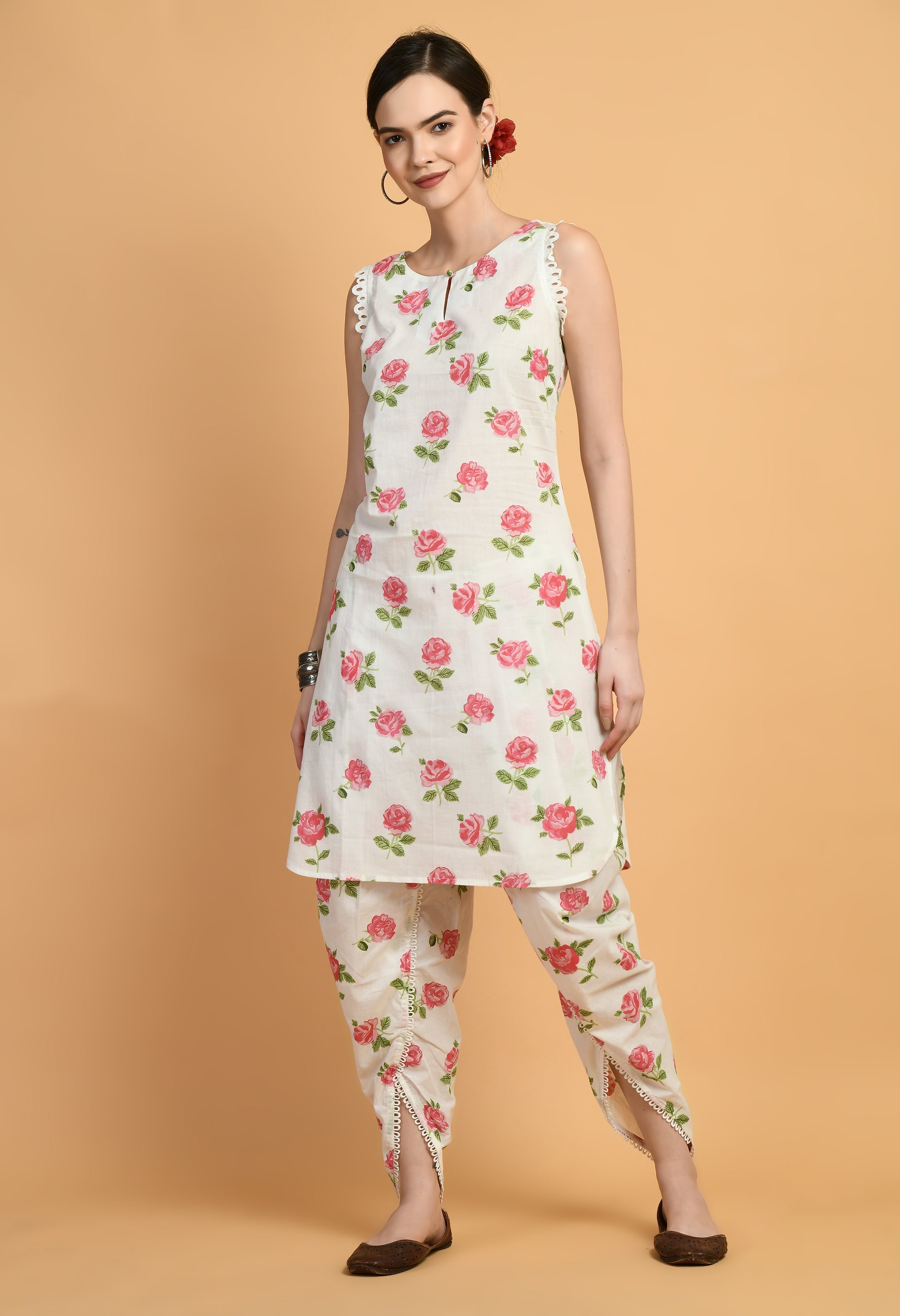 Gulabo Cotton Dhoti Set | Women Dhoti Kurtas online